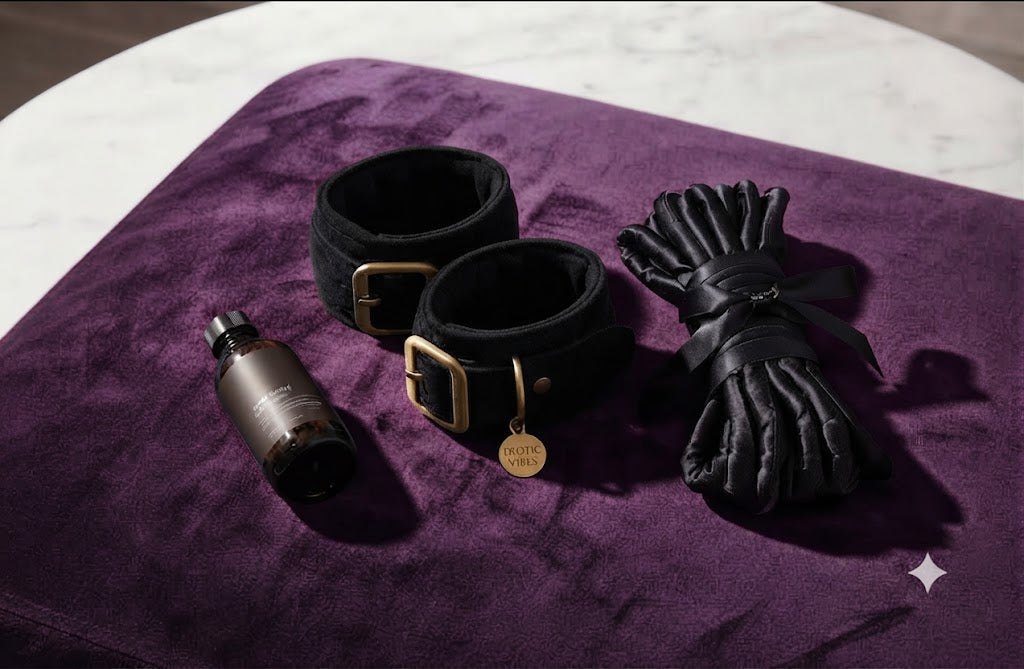 Beginner bondage guide – BDSM first steps, safe sex toys & kits at EroticVibes.ca