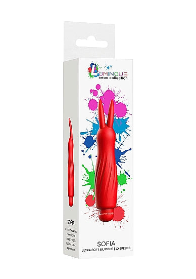 Sofia Bullet Vibe Sleeve Red
