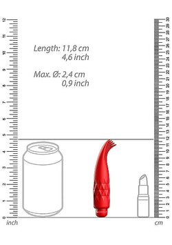 Zoe Bullet Vibe Sleeve Red