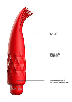 Zoe Bullet Vibe Sleeve Red