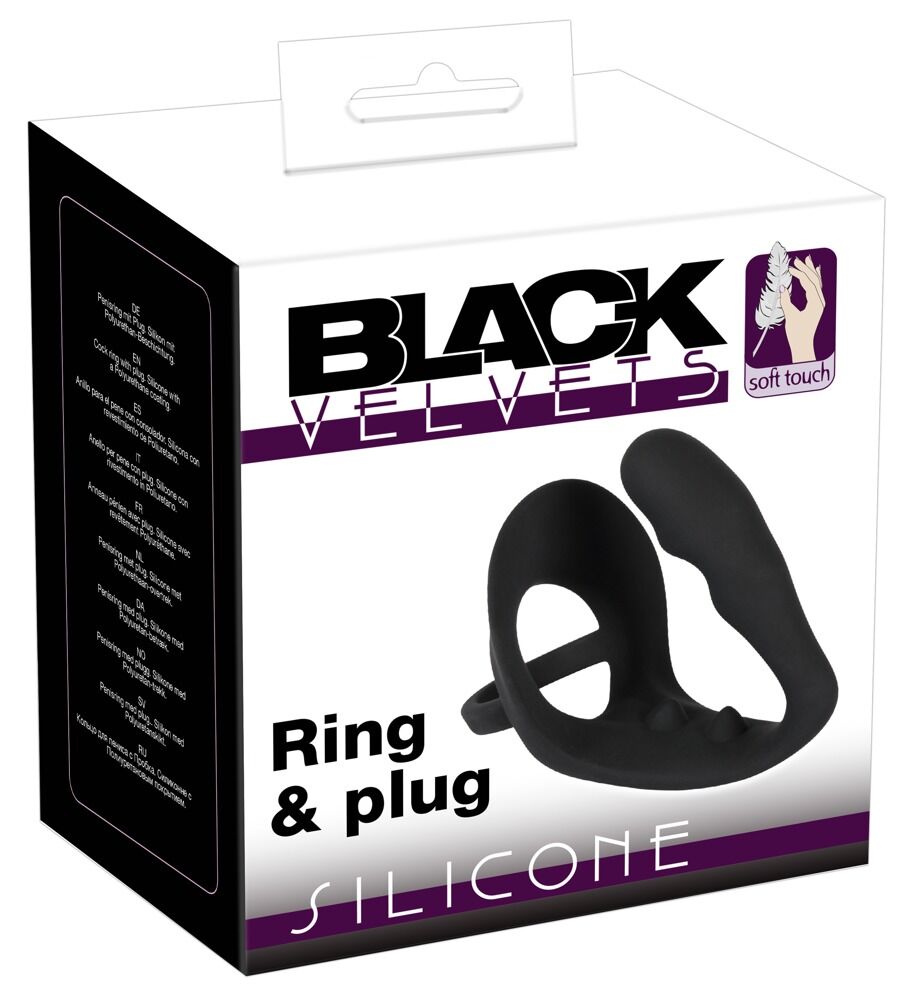 Black Velvet Ring & Plug