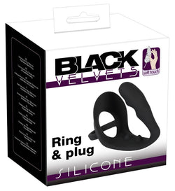 Black Velvet Ring & Plug