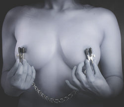 Bad Kitty Chain with Nipple Clamp