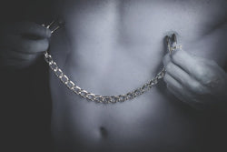 Bad Kitty Chain with Nipple Clamp