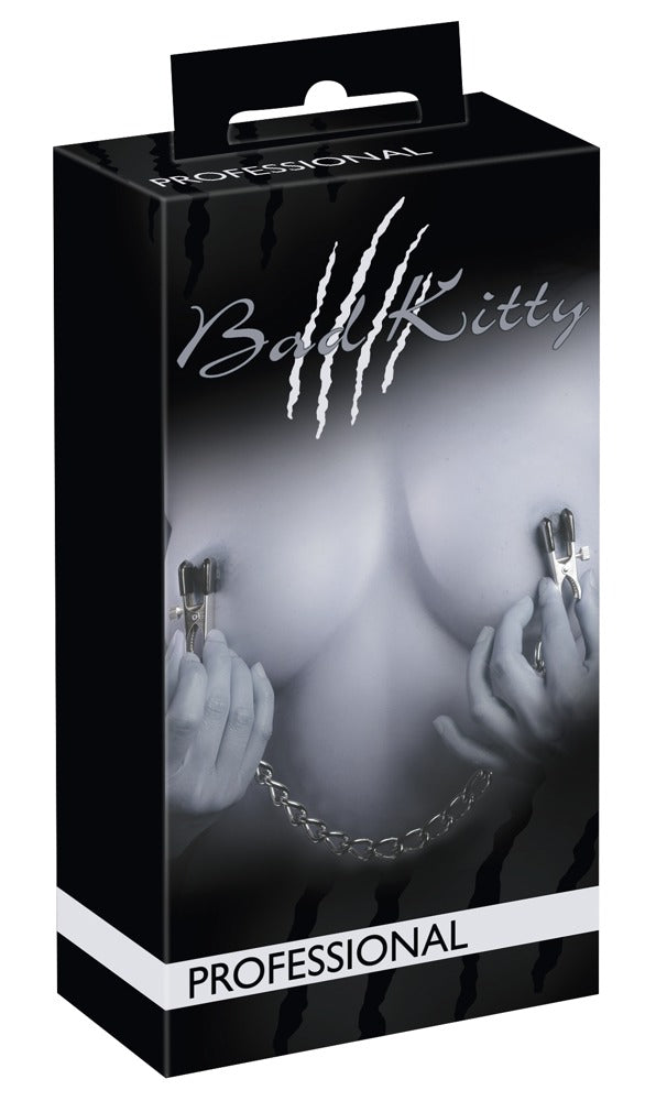 Bad Kitty Chain with Nipple Clamp