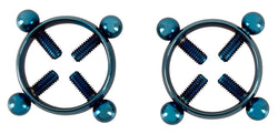 Bad Kitty Nipple Jewelry - Blue