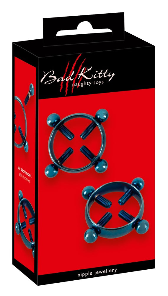 Bad Kitty Nipple Jewelry - Blue