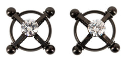 Bad Kitty Nipple Jewelry - Black