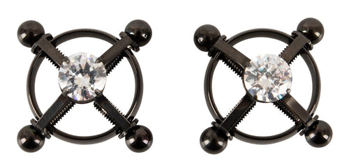 Bad Kitty Nipple Jewelry - Black