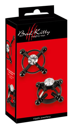 Bad Kitty Nipple Jewelry - Black