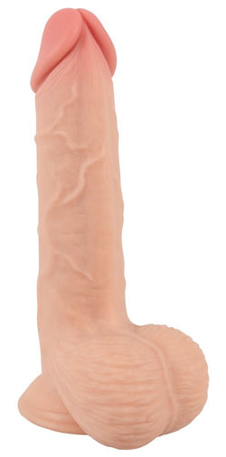 Nature Skin Dildo with Movable Skin 7.5"