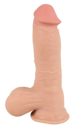 Nature Skin Dildo with Movable Skin 7.9"