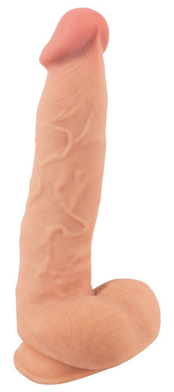 Nature Skin Dildo With Movable Skin 9.8"
