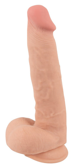 Nature Skin Dildo With Movable Skin 9.8"