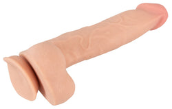Nature Skin Dildo With Movable Skin 9.8"