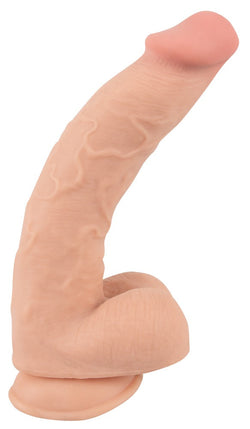 Nature Skin Dildo With Movable Skin 9.8"
