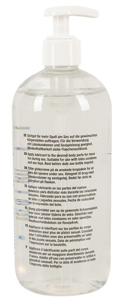 Just Glide Water-Based Lubricant 500ml
