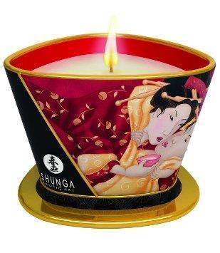Shunga Massage Candle Strawberry Wine 5.7oz