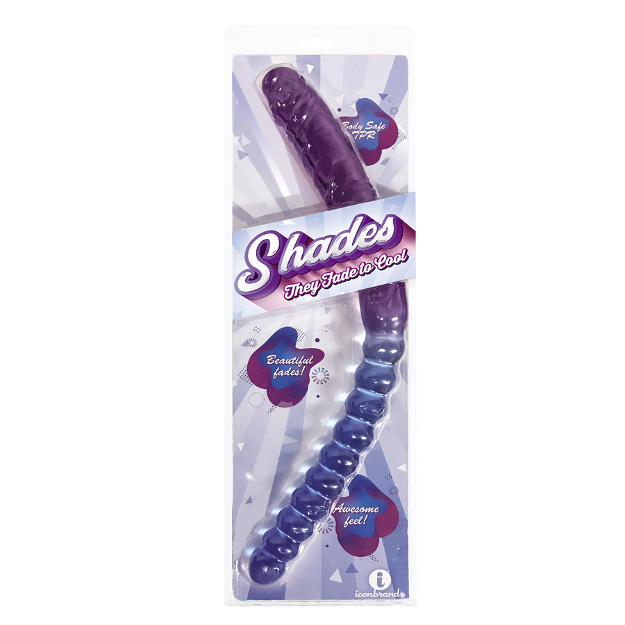 Shades Double Dong Violet & Blue 17"
