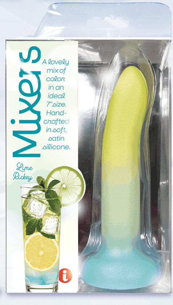 Mixers Lime Rickey Silicone Dildo 8"
