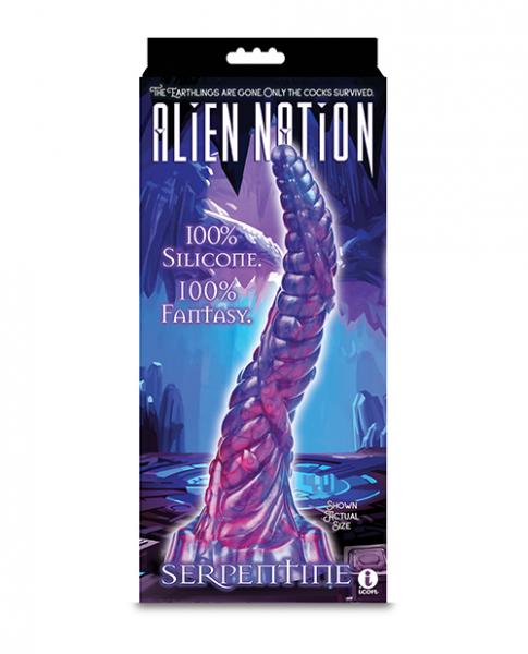 Alien Nation Serpentine Fantasy Dildo 9"