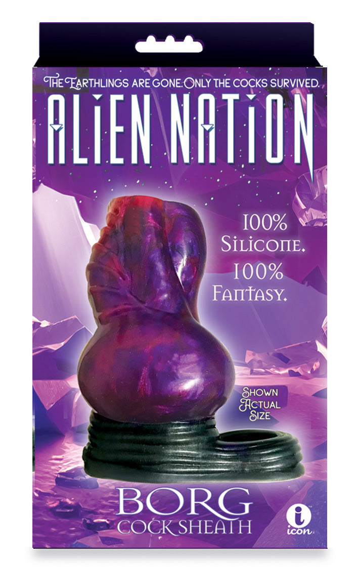 Alien Nation Borg Fantasy Cock Sheath 4.5"