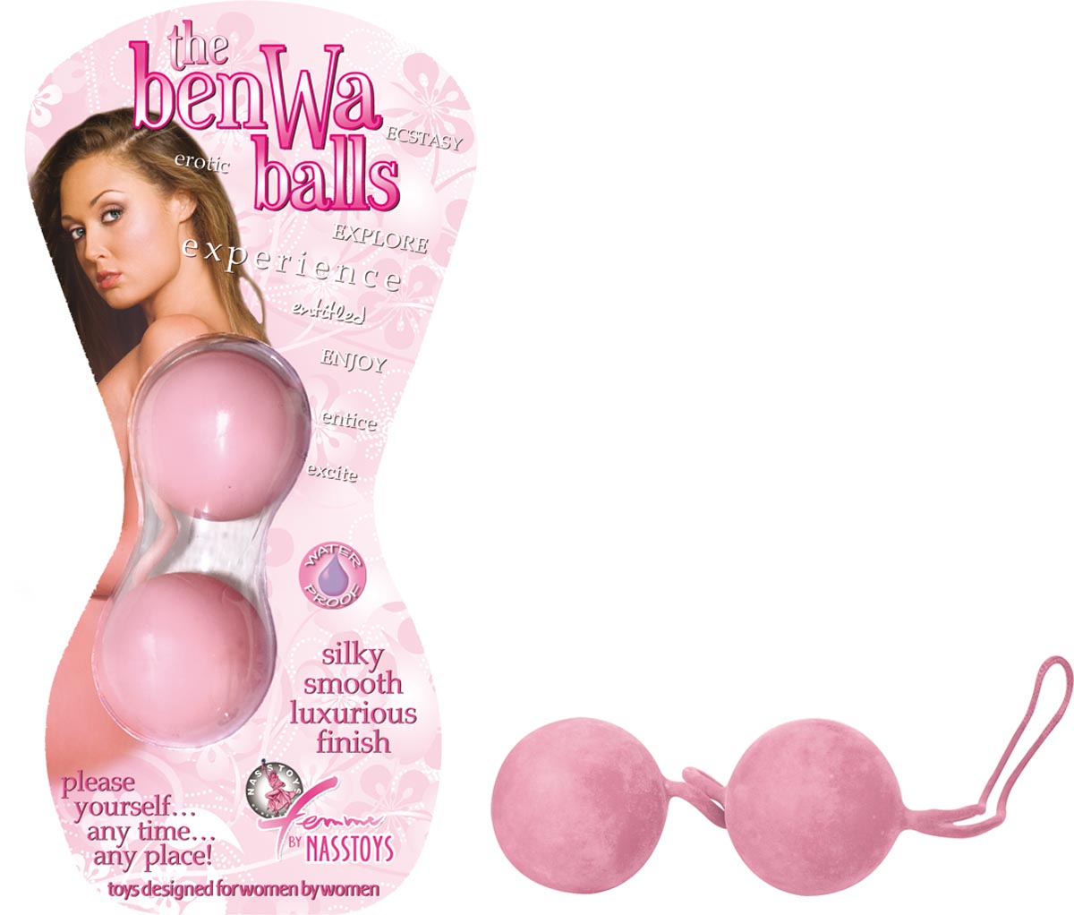 Weighted Dual Ben Wa Balls Pink