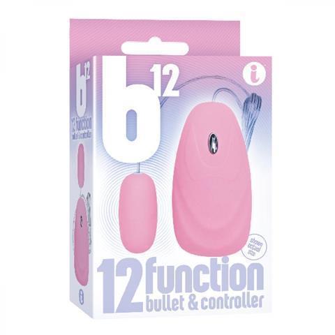 B12 Bullet 12-Function Remote Vibe Pink