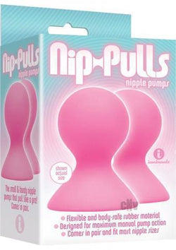 Nip-Pulls Silicone Nipple Pumps Pink