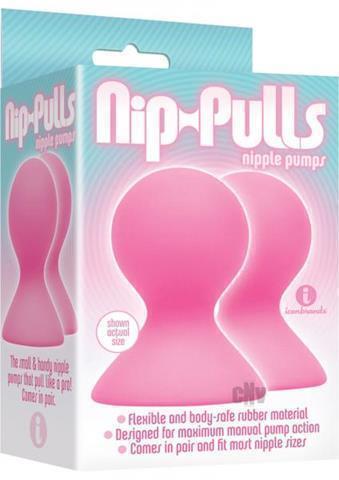 Nip-Pulls Silicone Nipple Pumps Pink