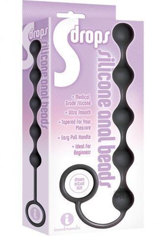 S-Drops Silicone Anal Beads 5-Swell
