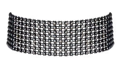 Cottelli Rhinestone Choker, Black