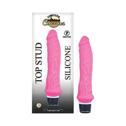 Timeless Classics Top Stud Pink Vibrator 9.5"