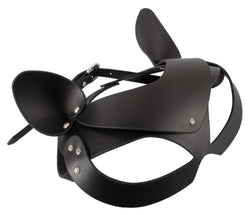 Bad Kitty Cat Mask Rhinestones Black