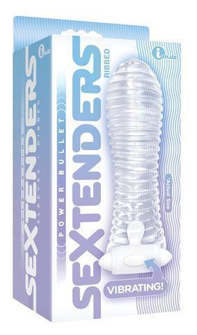 Vibrating Sextender Ribbed Penis Sleeve
