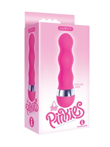 Pinkies SiliCoat Mini-Vibe Curvy