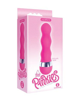 Pinkies SiliCoat Mini-Vibe Curvy