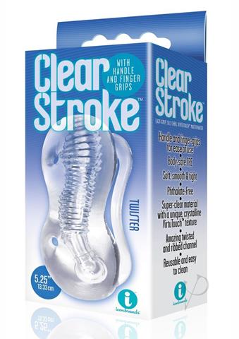 Clear Stroke Twister Masturbator