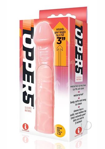 Toppers 3 inch Penis Extender Natural