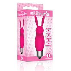 Silibuns Silicone Bunny Bullet Vibe Pink