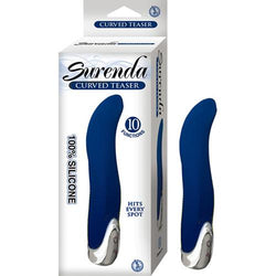 Surenda Curved Teaser Vibrator - Blue