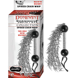 Dominant Submissive Spiked Chain Whip