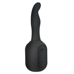 Vibrating Anal Douche - Black