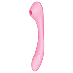Blaze 8 inch Bendable Suction Massager - Pink