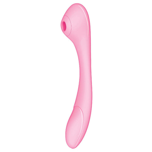 Blaze 8 inch Bendable Suction Massager - Pink
