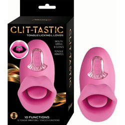 Clit-Tastic Tongue Licking Lover-Pink