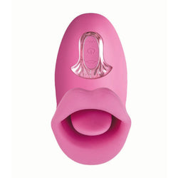 Clit-Tastic Tongue Licking Lover-Pink