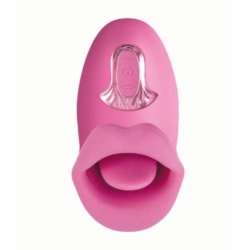 Clit-Tastic Tongue Licking Lover-Pink