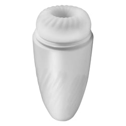 Magic Vibrating & Talking Masturbator - White