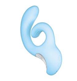 Sky Cumulus Swirl G Spot Vibe - Blue